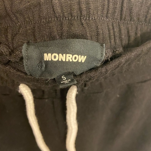 Monrow Sweater and Jogger Set Black size Extra Small/Small - Picture 7 of 7